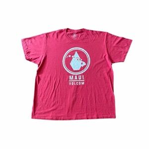 Volcom Maui Hawaii Red Tee - Size XXL